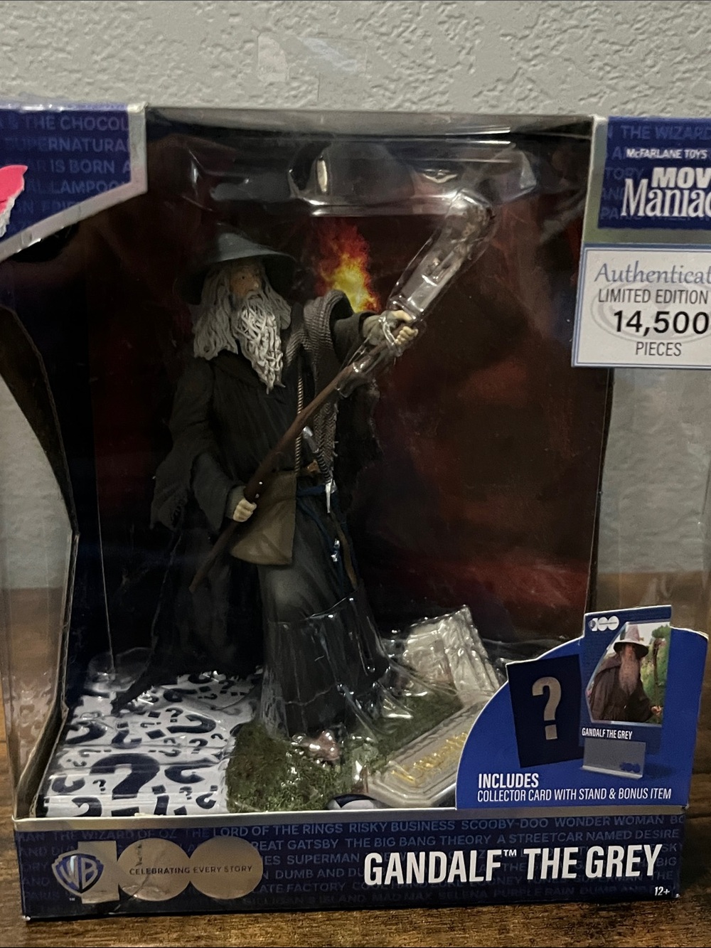 Gandalf The Grey Collectible Figure - Gray Sealed!!! NWT